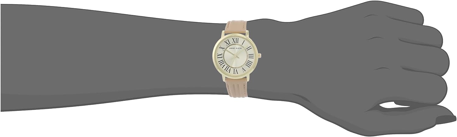 Оригинальные часы Anne Klein Anne Klein Leather 3836GPTN кварцевые калибр механизма  общий вид