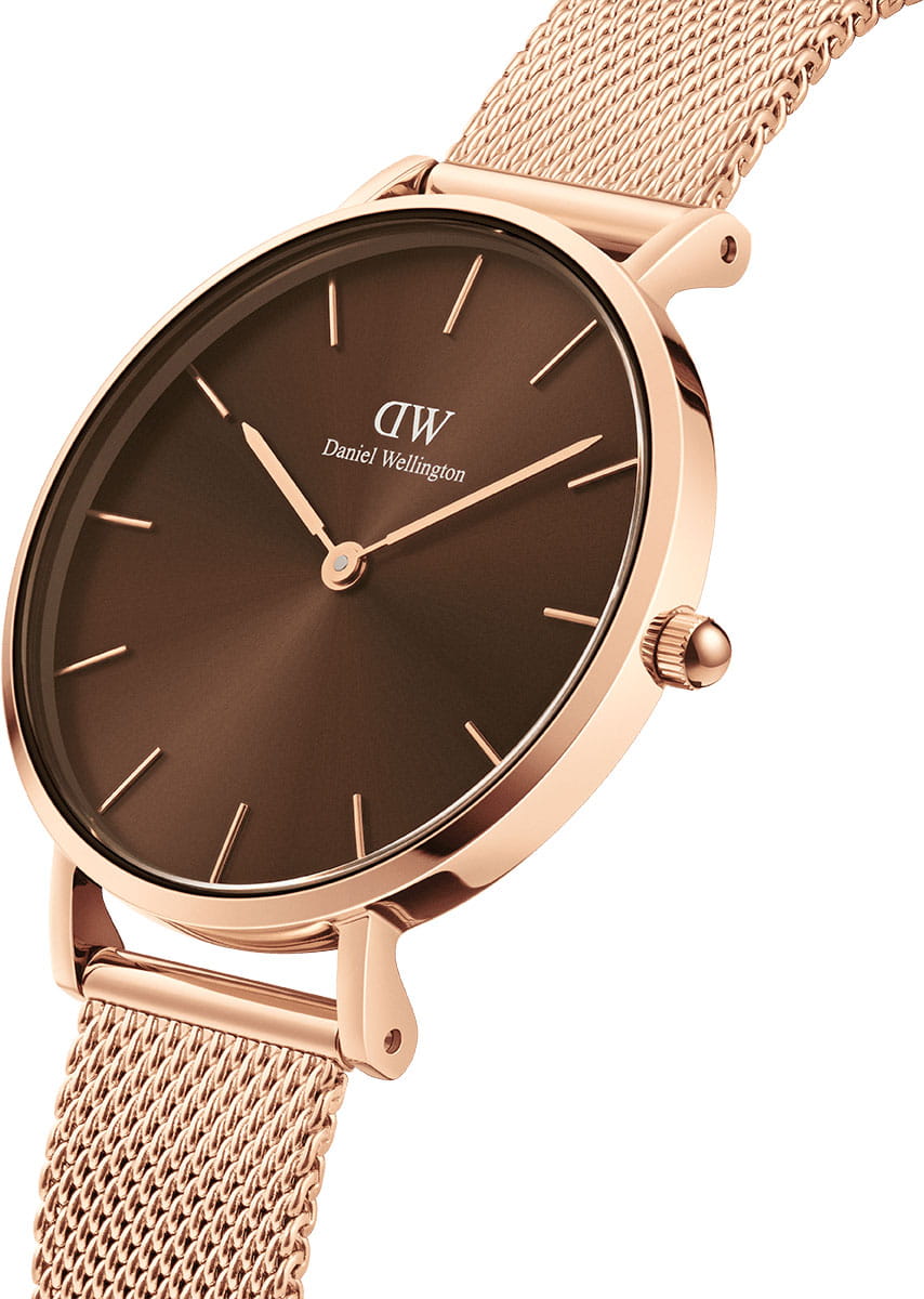 Daniel Wellington Daniel Wellington Petite Unitone DW00100476 , наручные женские часы фото под углом