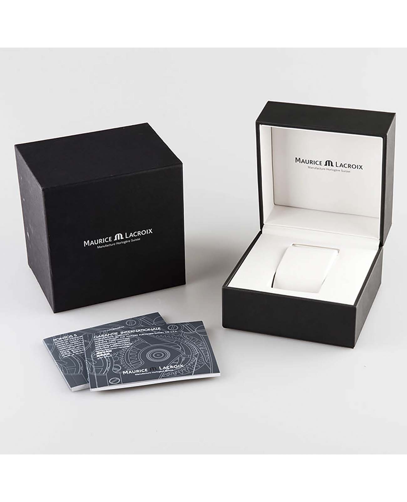 Maurice Lacroix Maurice Lacroix Aikon Date AI1008-SS001-430-1  — детали корпуса и кожаный