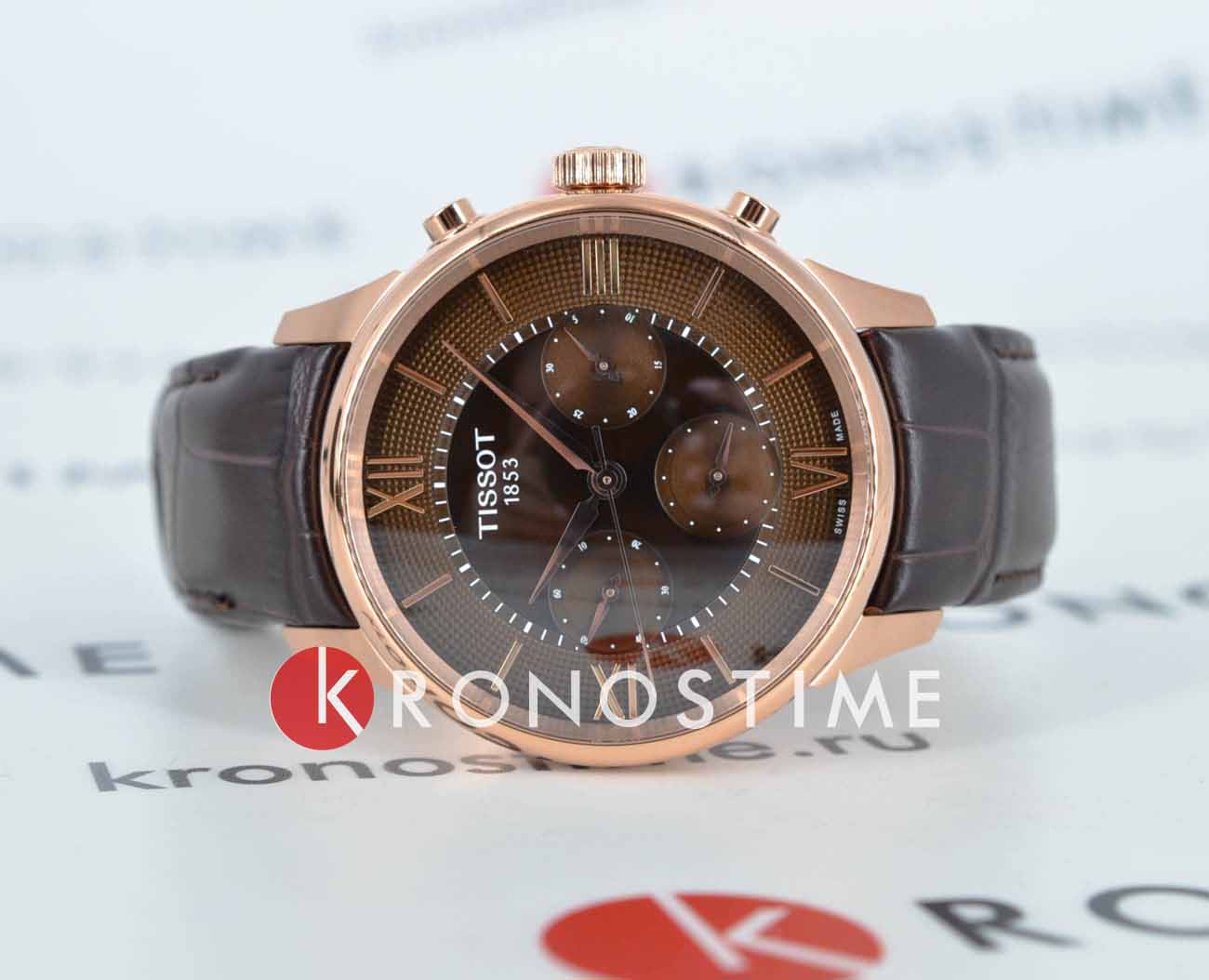 Tissot Tissot Chemin des Tourelles Automatic Chronograph T139.462.36.298.00 Chemin des Tourelles, наручные мужские часы фото под углом
