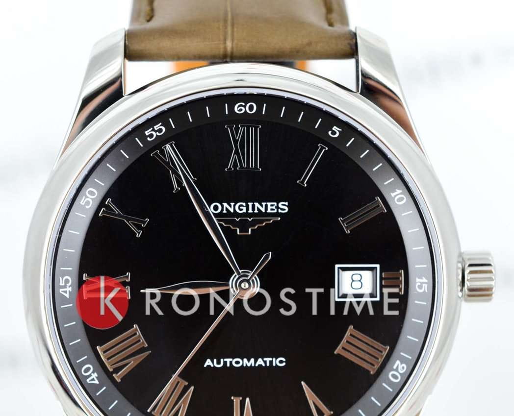 Longines Longines Master Collection L2.793.4.59.2, master collection швейцария мужские часы на браслете кожаный боковой вид