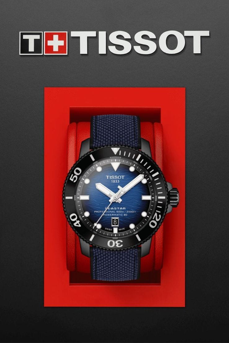 Tissot Tissot Seastar 2000 Professional T120.607.37.041.00 мужские часы синий циферблат на запястье