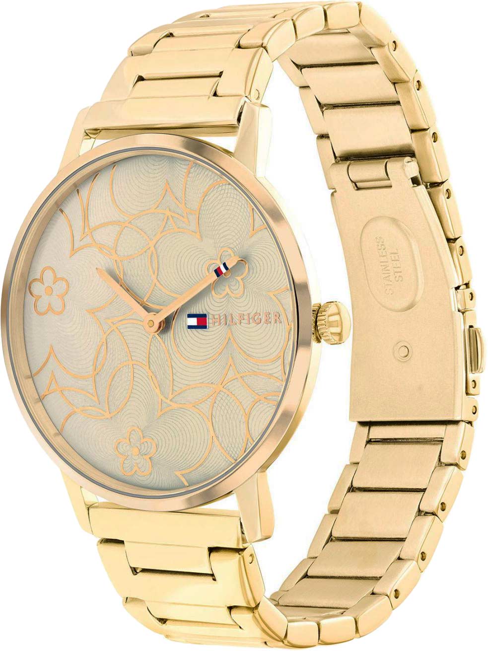 Tommy Hilfiger Tommy Hilfiger Classic 1782366,  сша женские часы на браслете нержавеющая сталь боковой вид