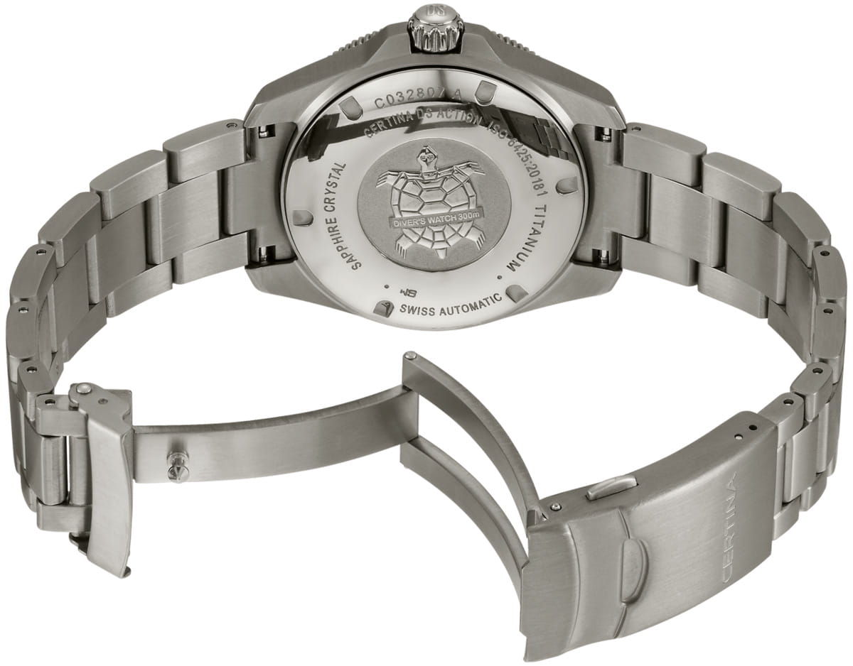 Certina Certina DS Action Diver C032.807.44.081.00 мужские часы серый циферблат на запястье