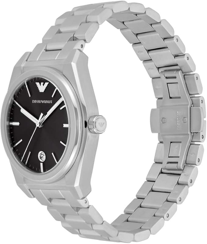 Emporio Armani Emporio Armani Federico AR11622,  италия мужские часы на браслете нержавеющая сталь боковой вид