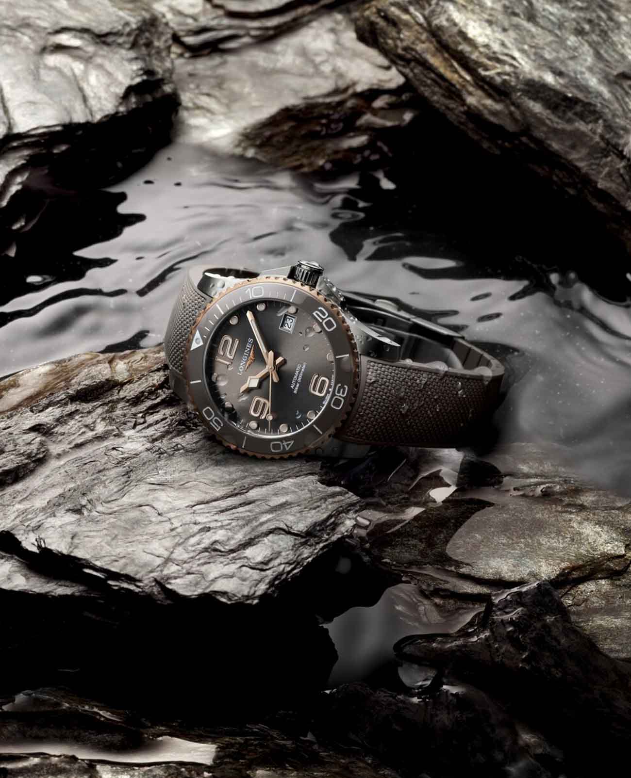 Longines Longines HydroConquest L3.780.3.78.9 швейцария наручные женские часы заводная головка с логотипом Longines