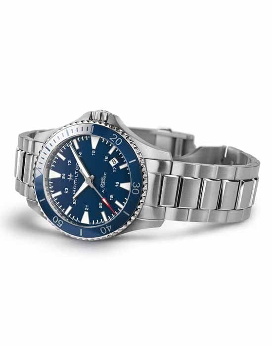 Hamilton H82315131 мужские часы застежка крупным планом