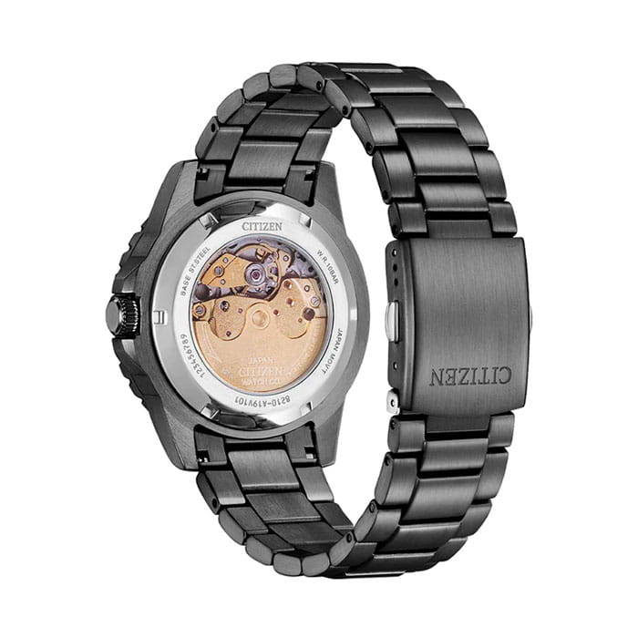 Citizen Citizen Automatic NJ0177-84X , наручные мужские часы фото под углом