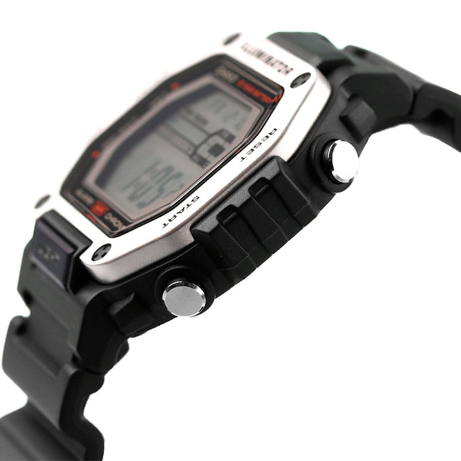 Casio Casio Collection MWD-110H-1AVEF, collection япония мужские часы на браслете пластик боковой вид