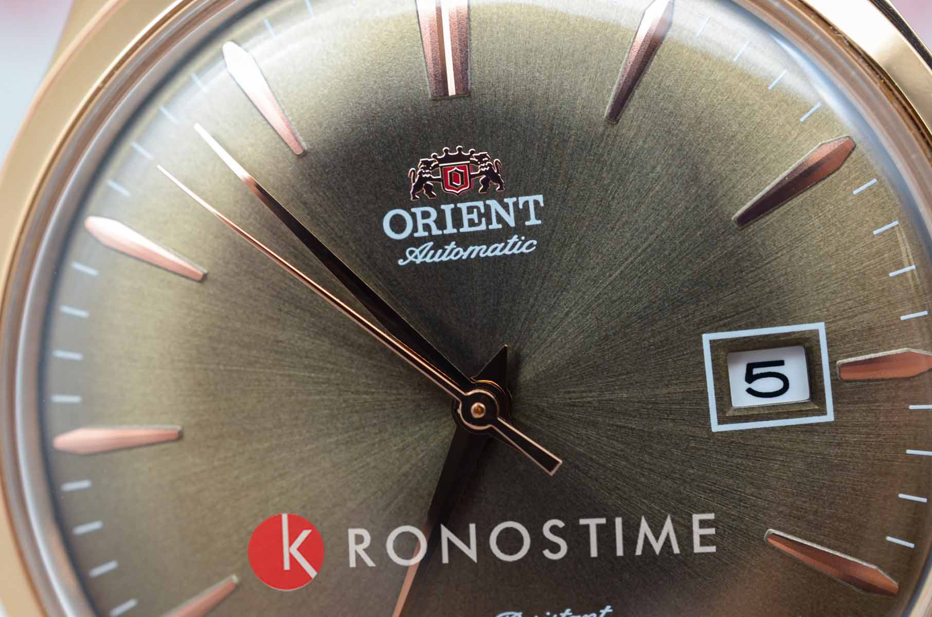 Оригинальные часы Orient Orient Classic Automatic RA-AC0P04Y (RN-AC0P04Y) механические калибр механизма f6724 общий вид