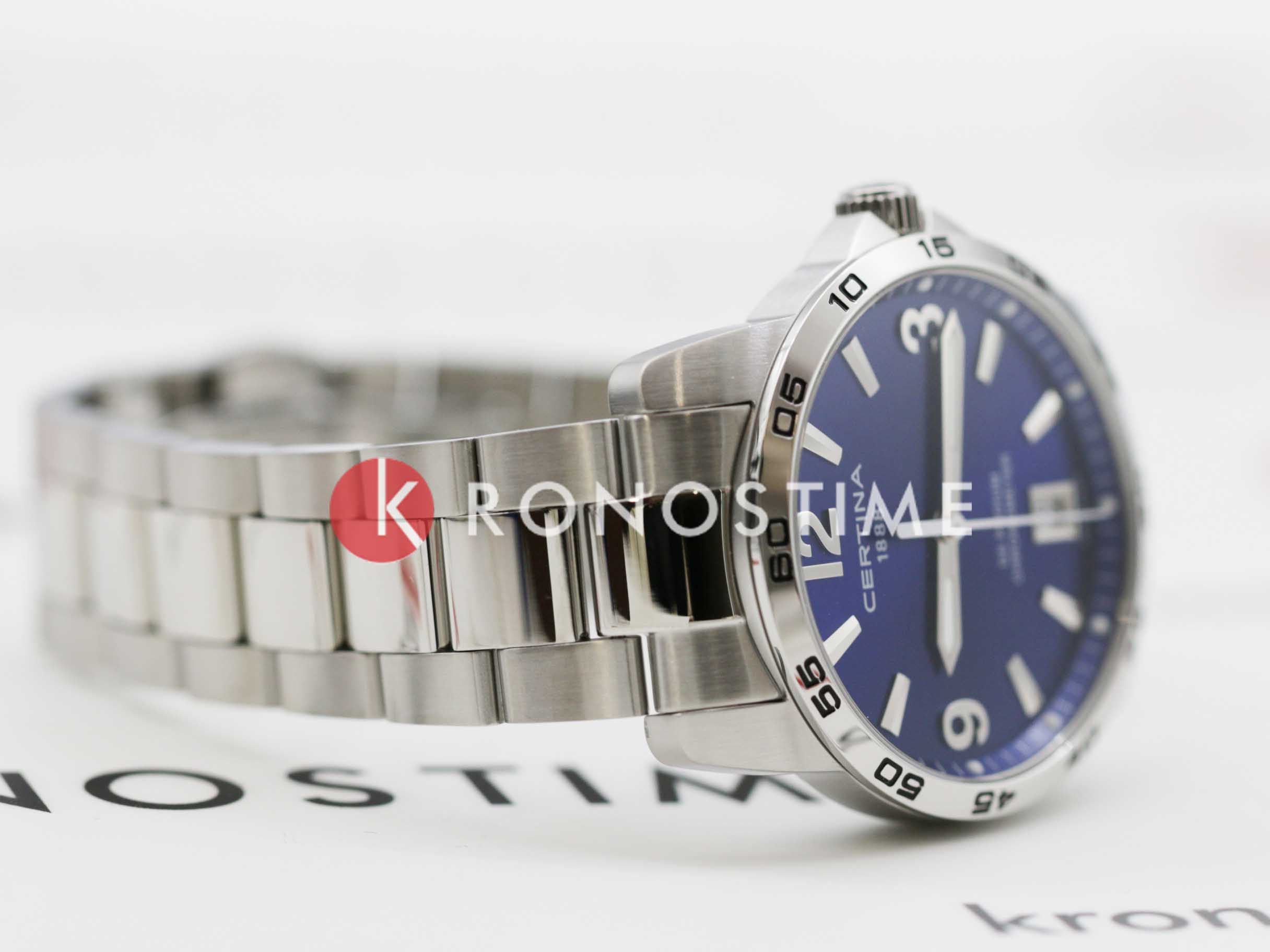 Оригинальные часы Certina Certina DS Podium 40mm C034.451.11.047.00 кварцевые калибр механизма eta f07.412 общий вид