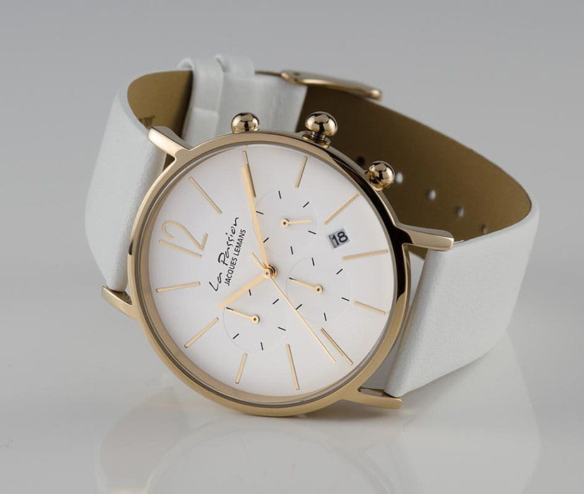 Jacques Lemans Jacques Lemans La Passion LP-123G, la passion австрия женские часы на браслете кожаный боковой вид