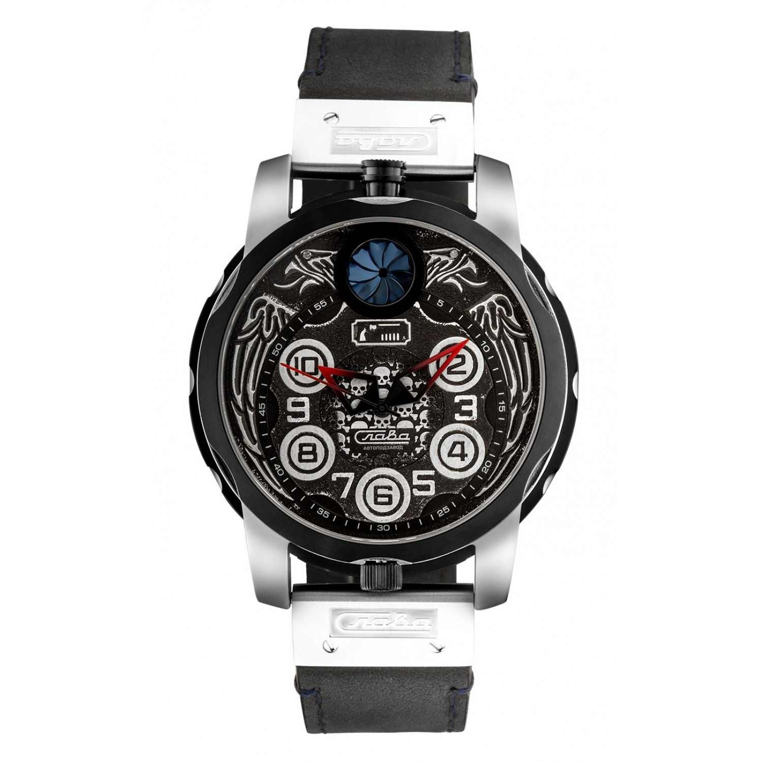 Слава Слава Русская RUлетка 1900201/300-NH05 , наручные мужские часы фото под углом