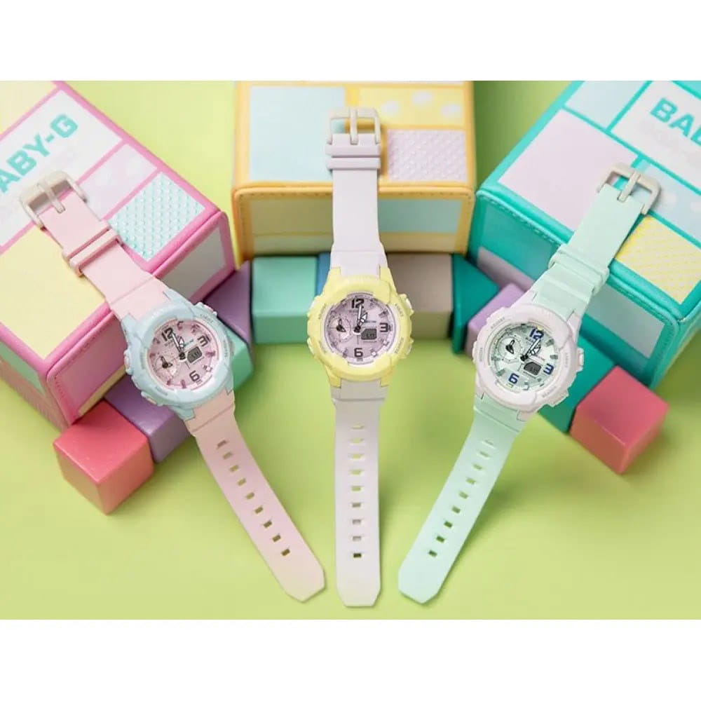 Casio Casio Baby-G BGA-230PC-6B , наручные женские часы фото под углом