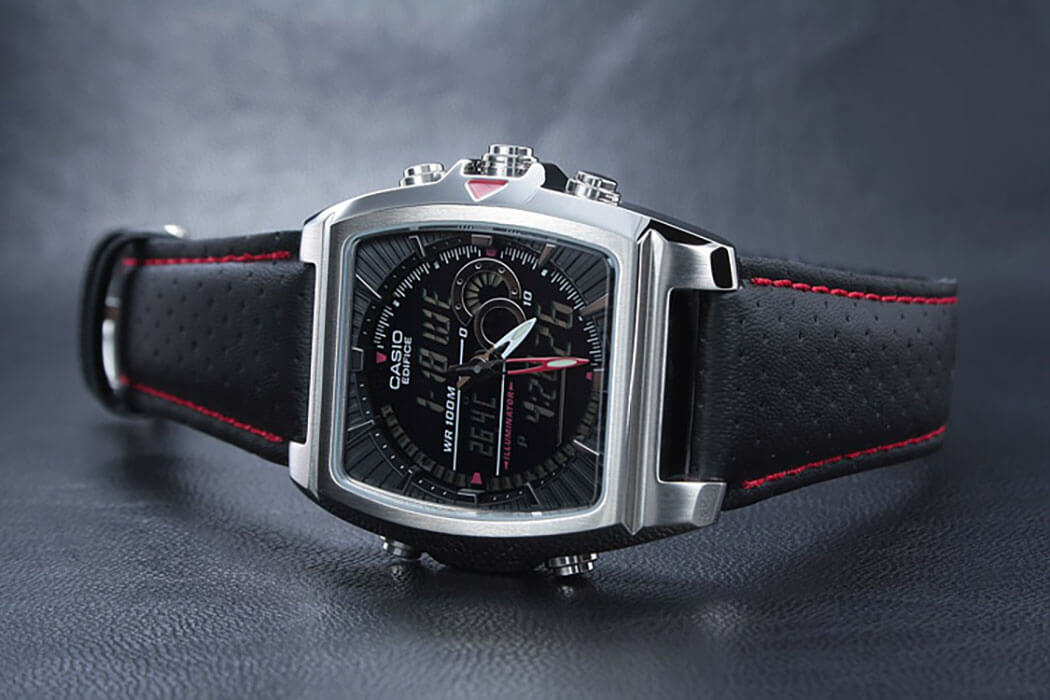 Casio Casio Edifice EFA-120L-1A1 , наручные мужские часы фото под углом