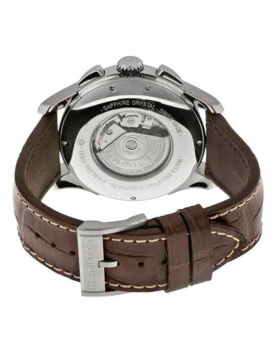 Оригинальные часы Hamilton Hamilton Jazzmaster Lord Auto Chrono H32816531 механические калибр механизма h-21 общий вид