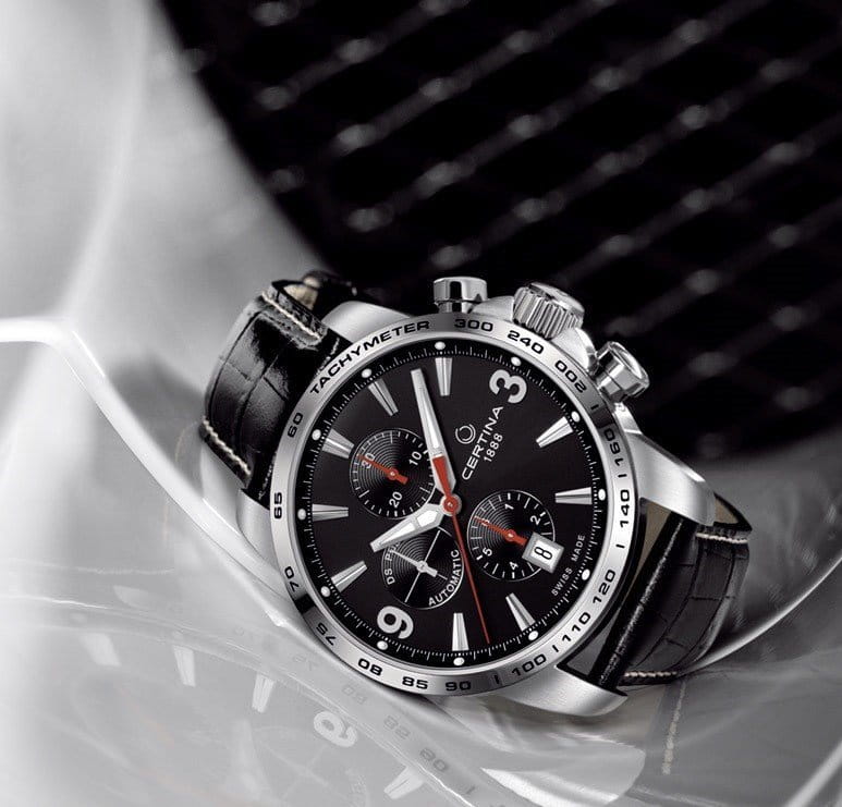 Оригинальные часы Certina Certina DS Podium Chronograph Automatic C001.427.16.057.00 автокварц (кинетик) калибр механизма c01.211 общий вид