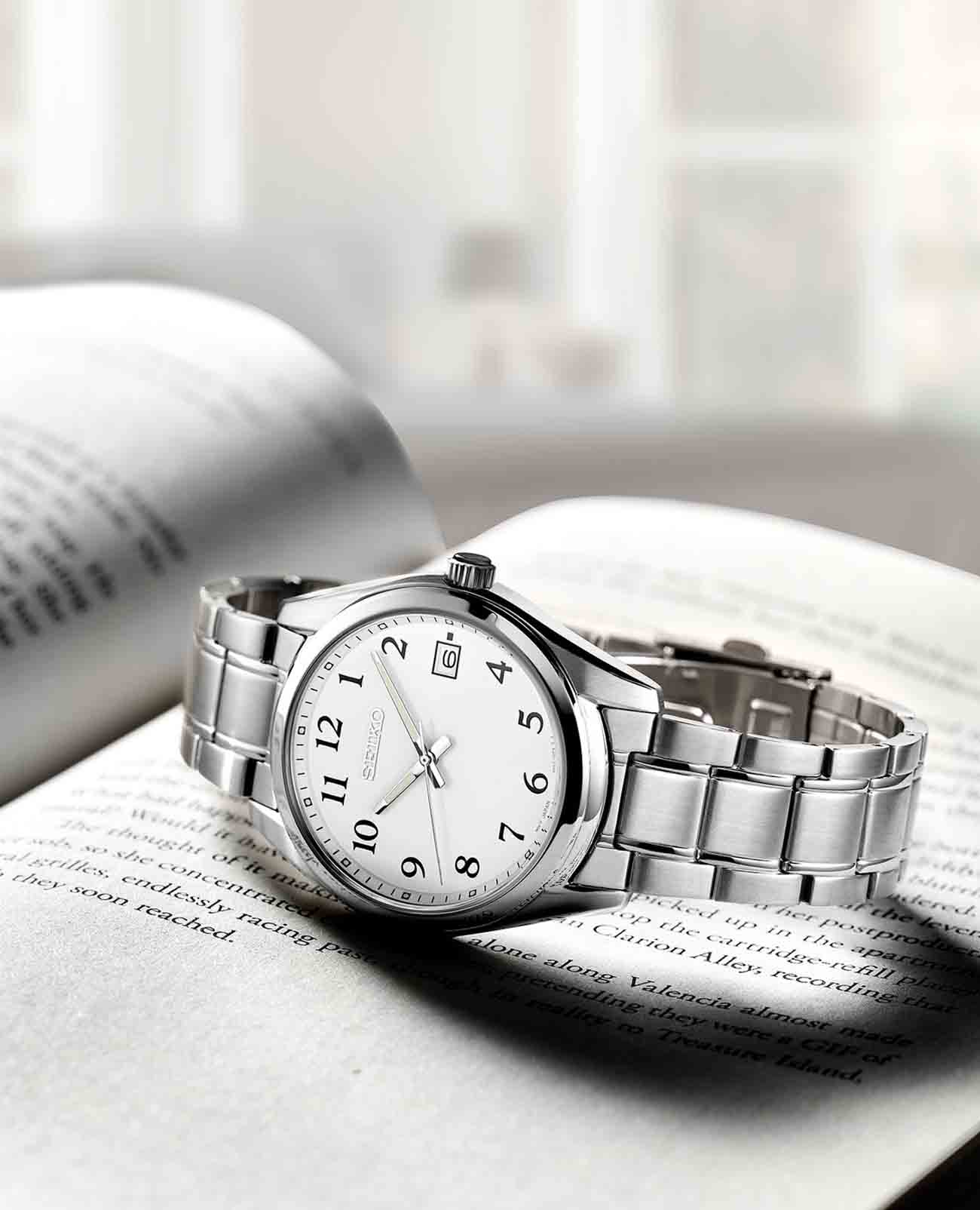 Seiko Seiko Conceptual Series Dress SUR459P1 кварцевые часы с аксессуарами мужские часы модель SUR459P1