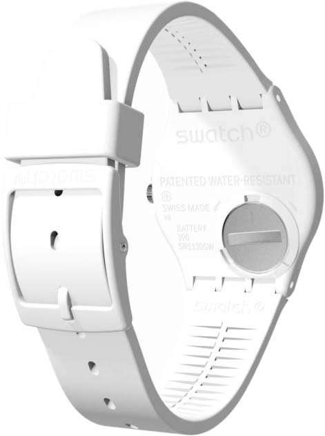 Swatch Swatch Gent Standard GW151O мужские часы белый циферблат на запястье