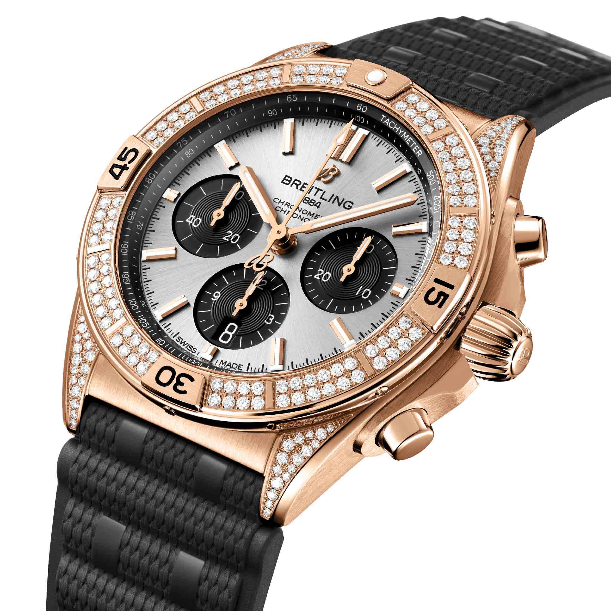 Breitling Breitling Chronomat B01 42 RB0134721G1S2 , наручные мужские часы фото под углом