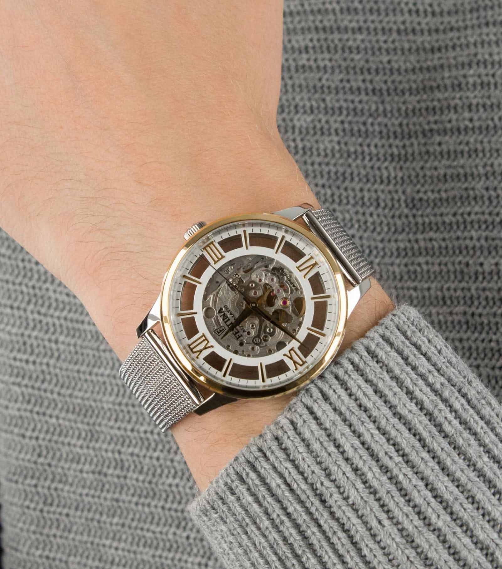 Festina Festina Automatic F20537/1 испания наручные мужские часы заводная головка с логотипом Festina