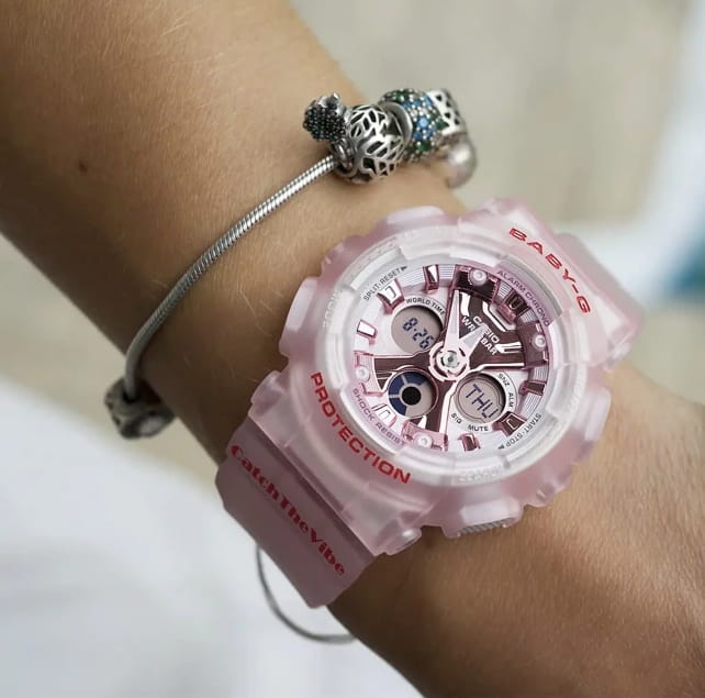 Casio Casio Baby-G BA-130CV-4A , наручные женские часы фото под углом