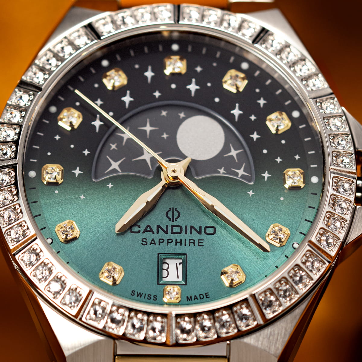 Candino Candino Lady Elegance Moonphase C4761/2 , наручные женские часы фото под углом