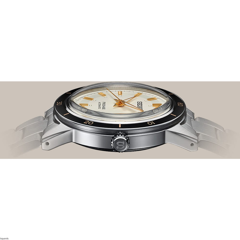Seiko SRPG03J1 мужские часы застежка крупным планом
