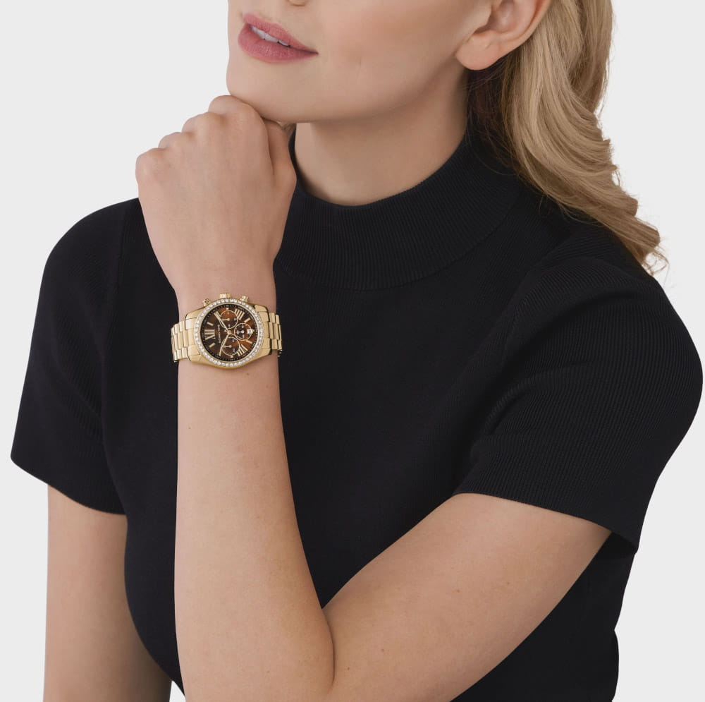 Michael Kors Michael Kors Lexington MK7276 сша наручные женские часы заводная головка с логотипом Michael Kors