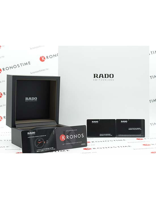 Rado Rado Captain Cook Automatic Bronze R32504307 механические мужские часы часы крупный план коричневый циферблата