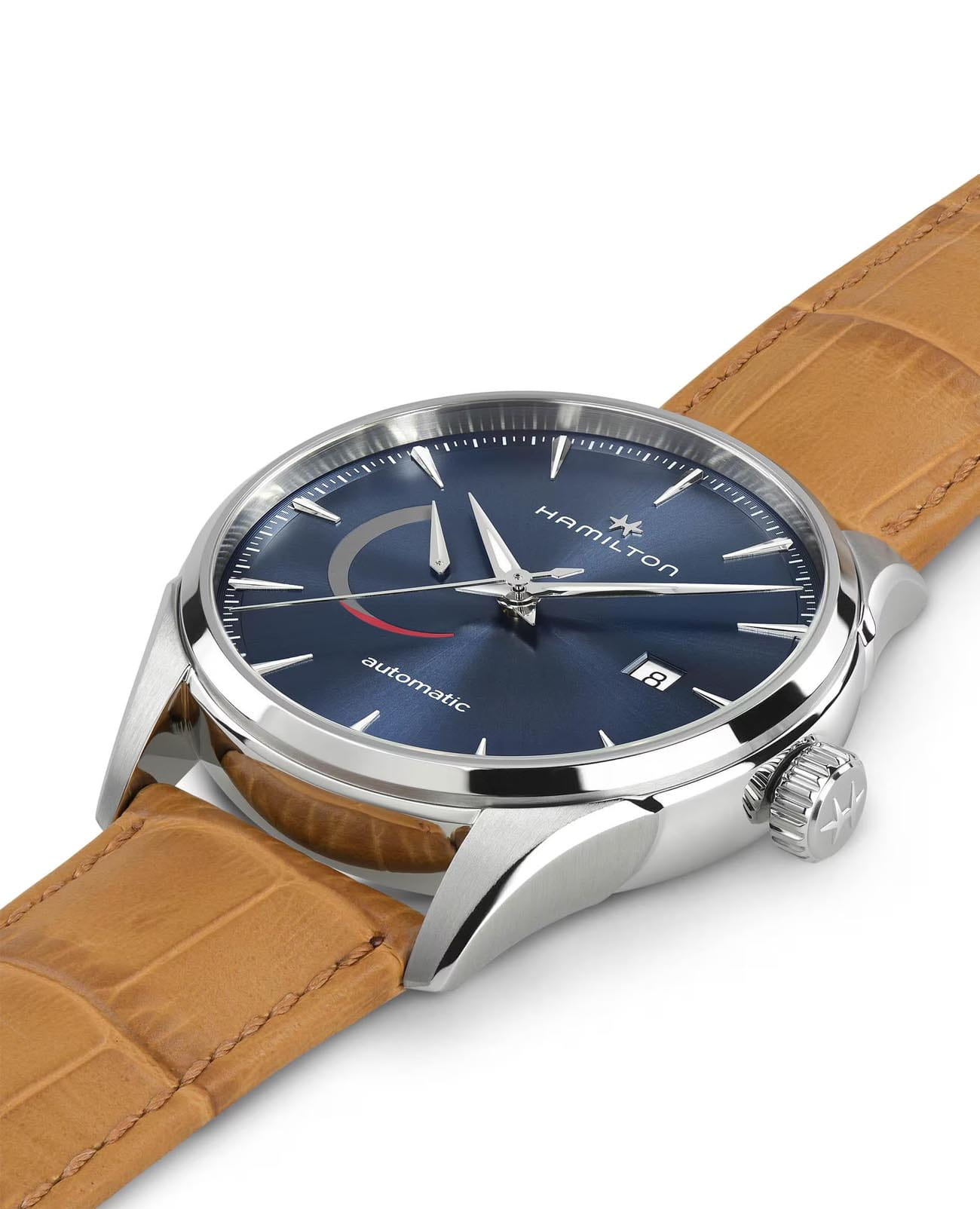 Hamilton Hamilton Jazzmaster Power Reserve Auto H32635541 , наручные мужские часы фото под углом