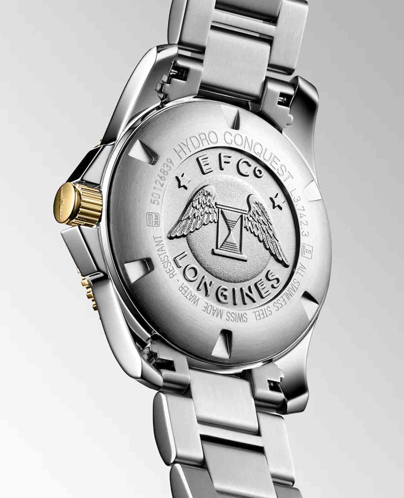 Longines Longines Hydroconquest L3.742.3.56.7 , наручные мужские часы фото под углом