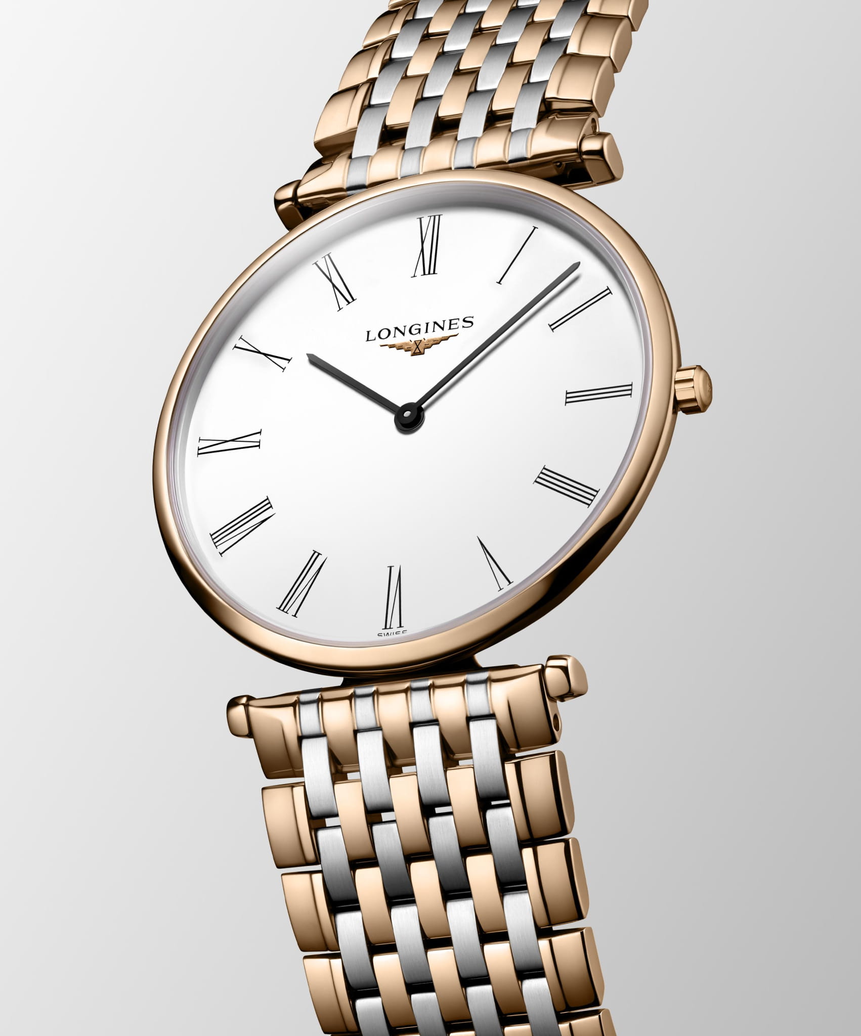 Оригинальные часы Longines Longines La Grande Classique L4.755.1.91.7 кварцевые калибр механизма l420 (на основе eta 282.001) общий вид