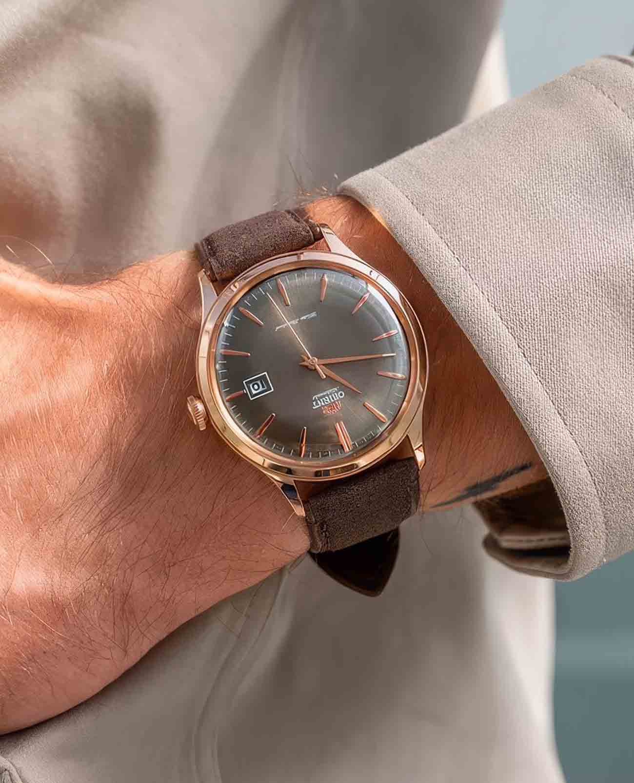 Orient Orient Classic Automatic RA-AC0P04Y (RN-AC0P04Y)  - задняя крышка сталь металл корпуса, япония часы