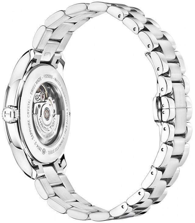 Hamilton Hamilton Jazzmaster Day Date Auto H32505131, jazzmaster швейцария мужские часы на браслете нержавеющая сталь боковой вид