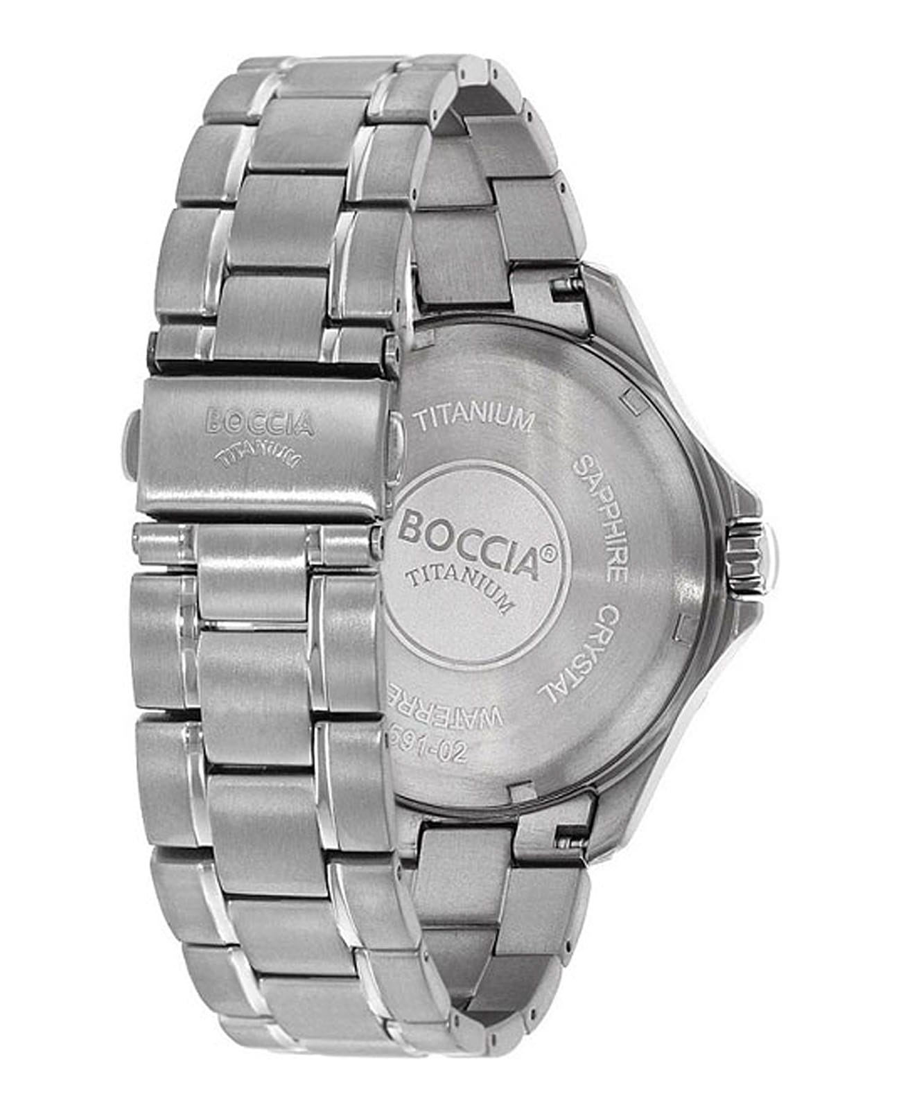 Boccia Titanium Boccia Titanium Circle-Oval 3591-02 , наручные мужские часы фото под углом