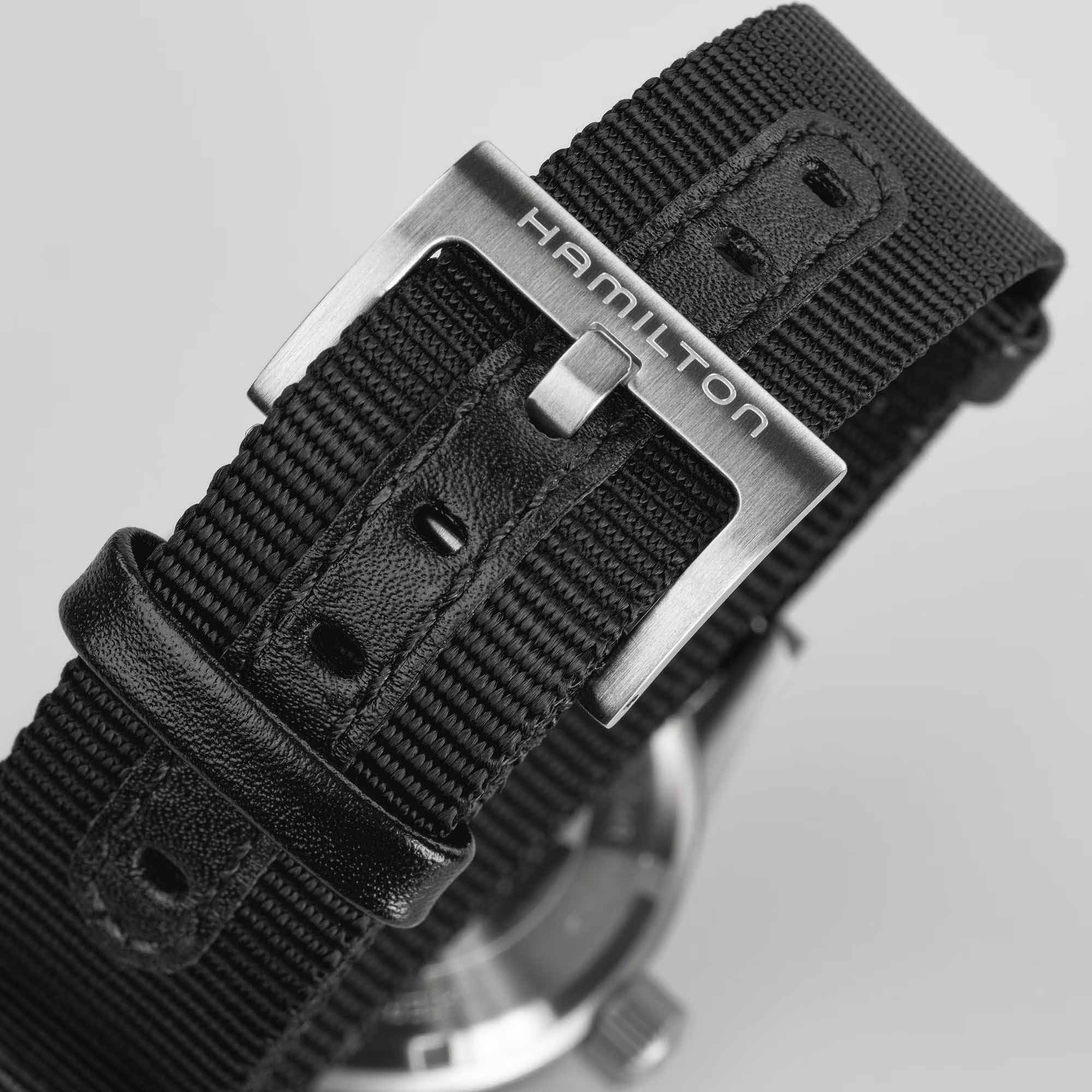 Оригинальные часы Hamilton Hamilton Khaki Field Mechanical H69439910 механические калибр механизма h-50 общий вид