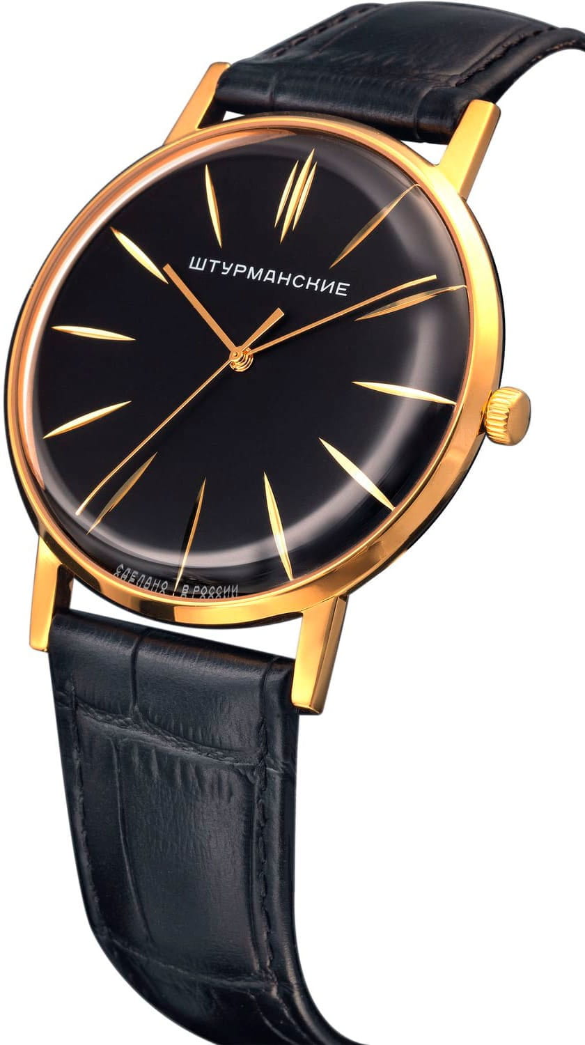 Штурманские Штурманские Открытый Космос VJ21/3466040, открытый космос россия мужские часы на браслете кожаный боковой вид