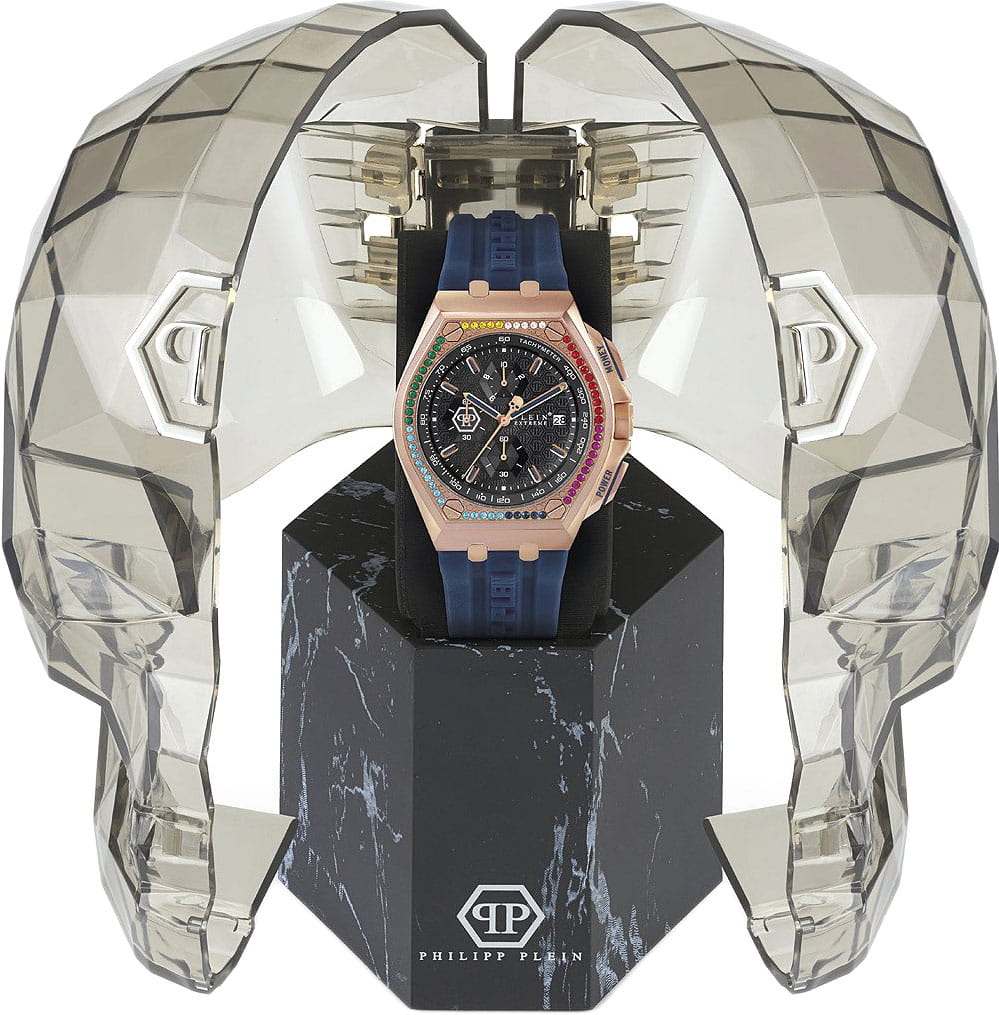 Philipp Plein Philipp Plein Extreme PWGAA0321 мужские часы черный циферблат на запястье