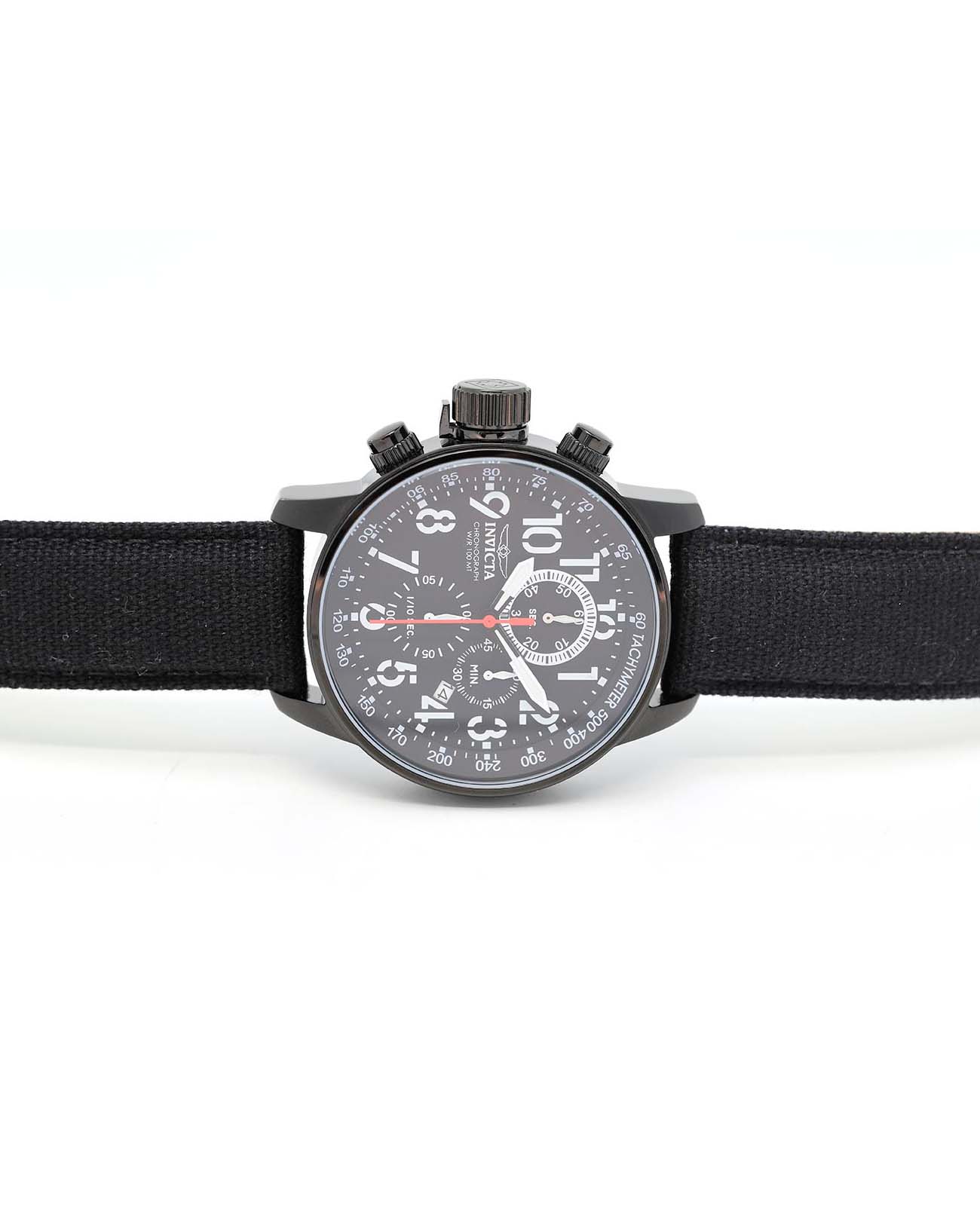 Invicta Invicta I-Force IN1517,  сша мужские часы на браслете кожаный боковой вид