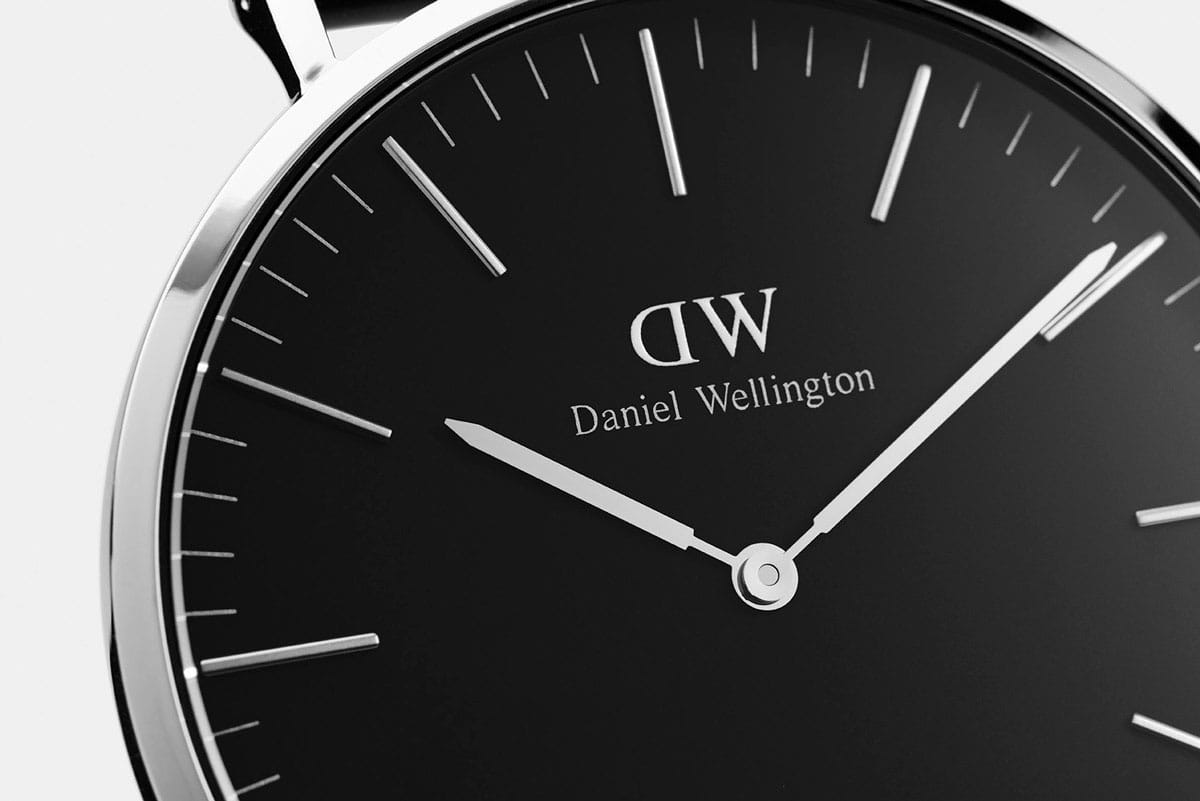 Daniel Wellington Daniel Wellington Classic Black Sheffeld DW00100145 , наручные женские часы фото под углом