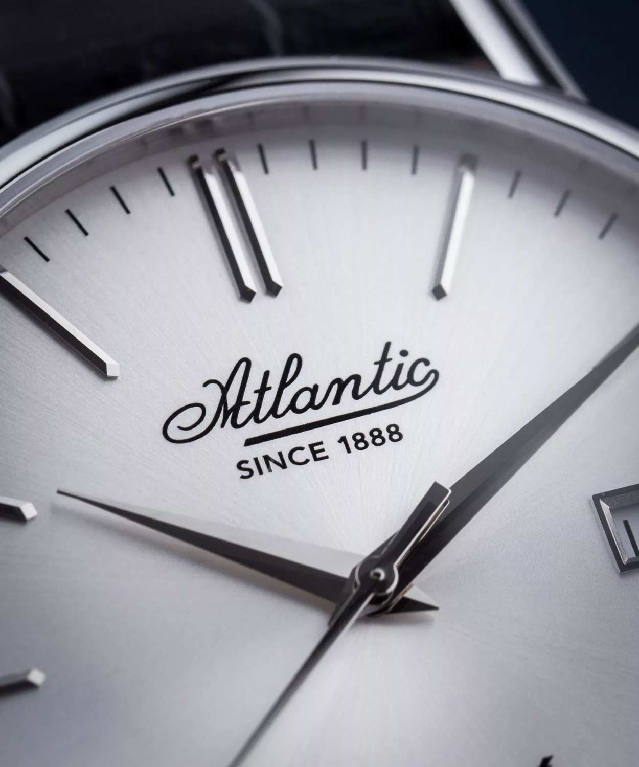Atlantic Atlantic 50354.41.21 мужские часы белый циферблат на запястье