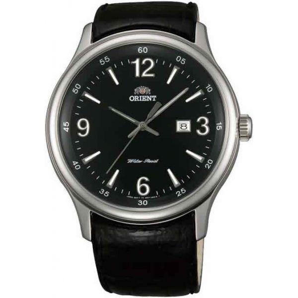 Orient Orient UNC7008B (FUNC7008B)  FUNC7008B  мужские часы  циферблат, браслет кожаный — вид спереди