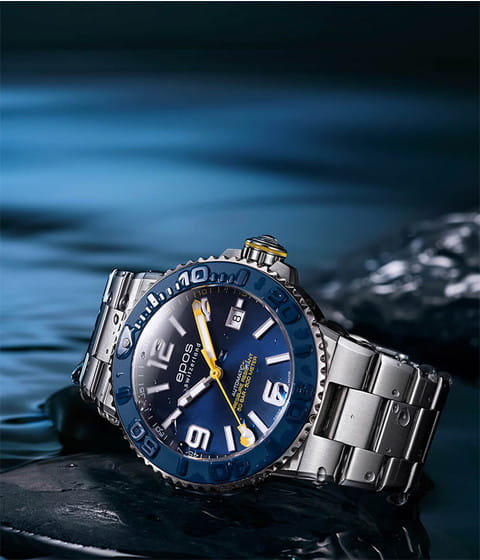 Epos Epos Diver 3441.131.96.56.30  — детали корпуса и нержавеющая сталь