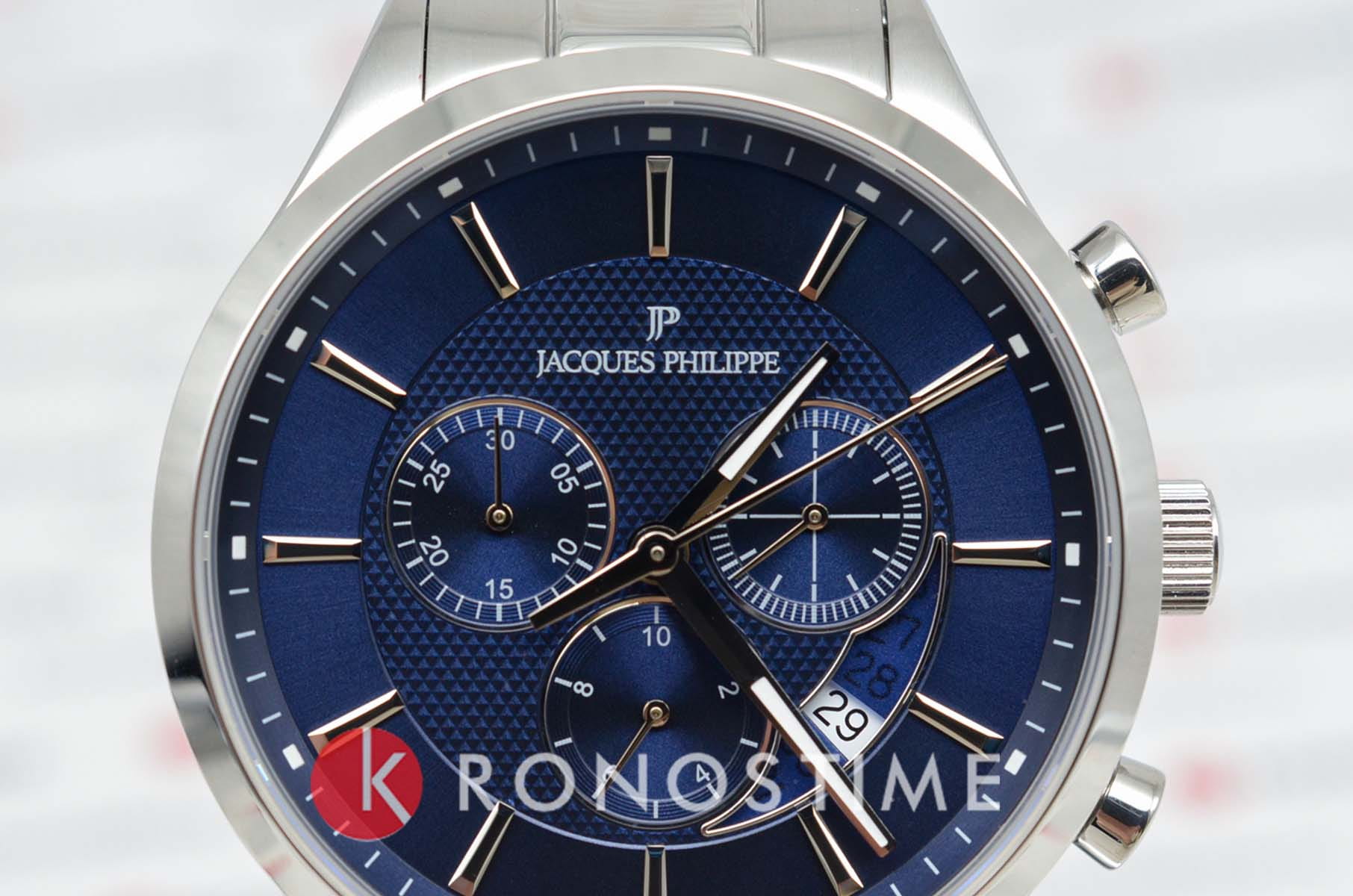 Jacques Philippe Jacques Philippe Apollo JPQGC031336N,  швейцария мужские часы на браслете нержавеющая сталь 316l боковой вид