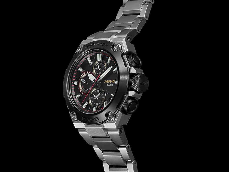 Casio Casio G-Shock MRG-B1000D-1A MRG — детали корпуса и титановый