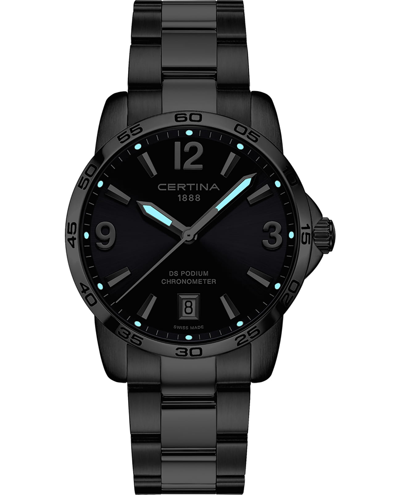 Certina Certina DS Podium 40mm C034.451.44.087.00 , наручные мужские часы фото под углом
