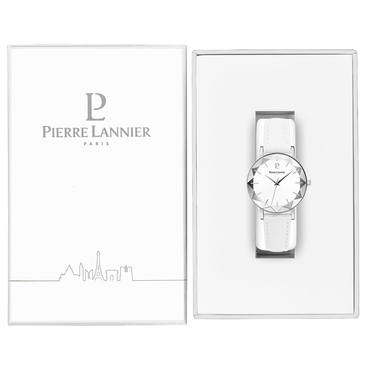 Pierre Lannier Pierre Lannier Multiples 009M600  - задняя крышка металл сталь корпуса, франция часы