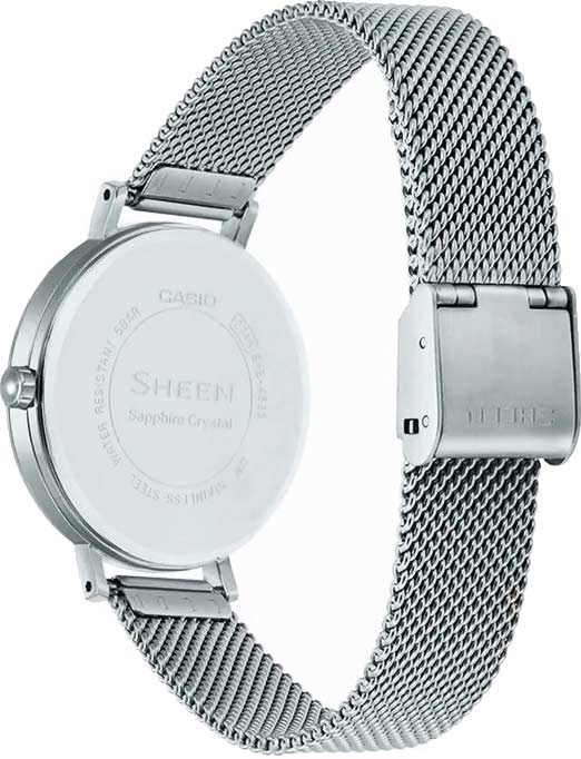 Casio Casio Sheen SHE-4539M-7AEF , наручные женские часы фото под углом