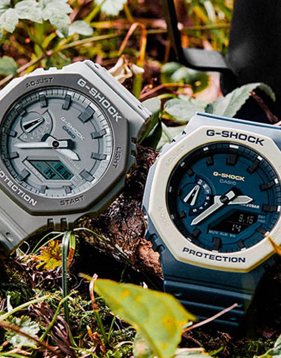 Casio Casio G-Shock GA-2110ET-2A GA - задняя крышка карбон пластик корпуса, япония часы